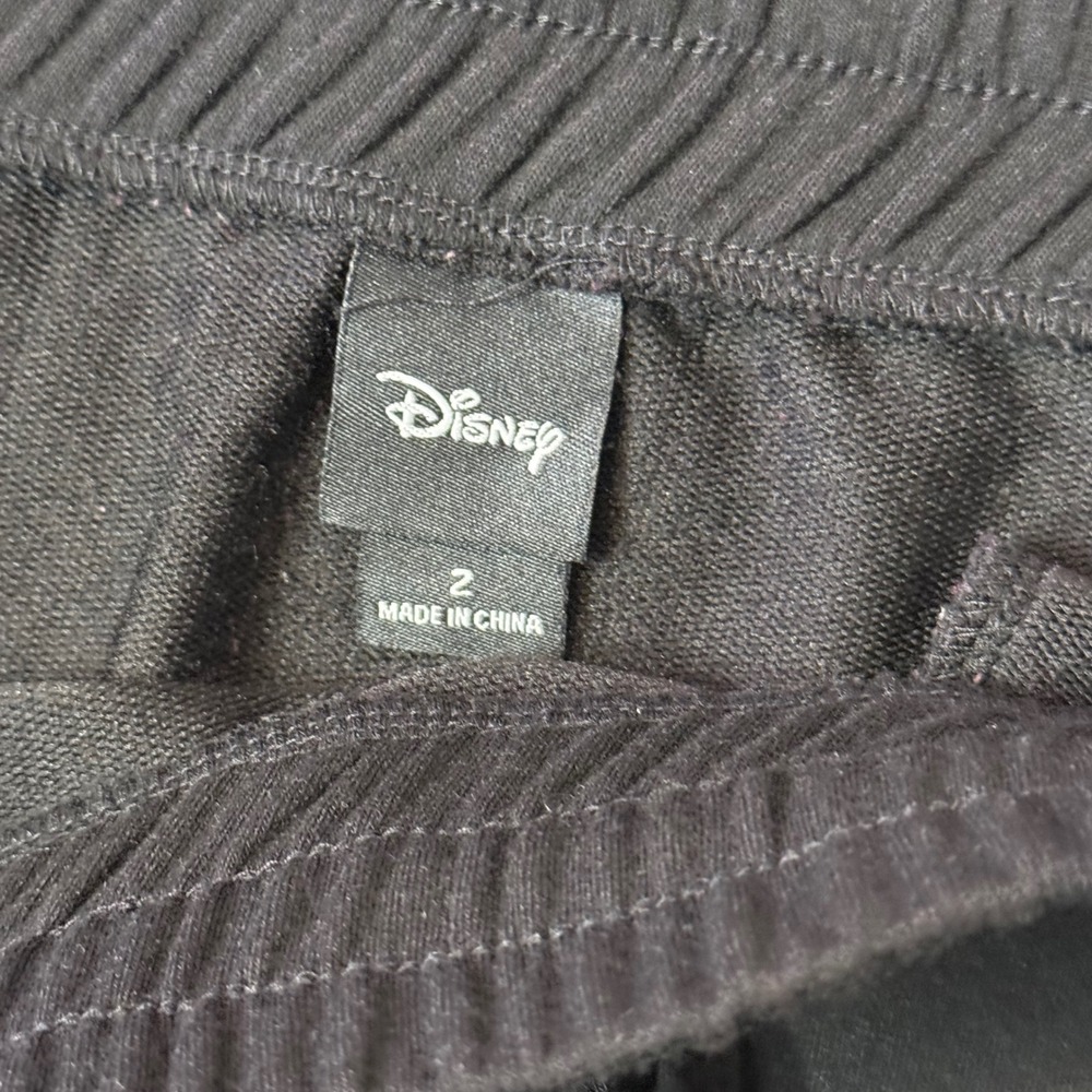 Torrid Disney Mini Skirt Size 2X Black Mickey Mouse Side Stripe Pockets Casual - Picture 3 of 9